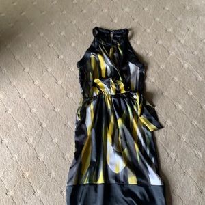 Silk Tahari wrap dress